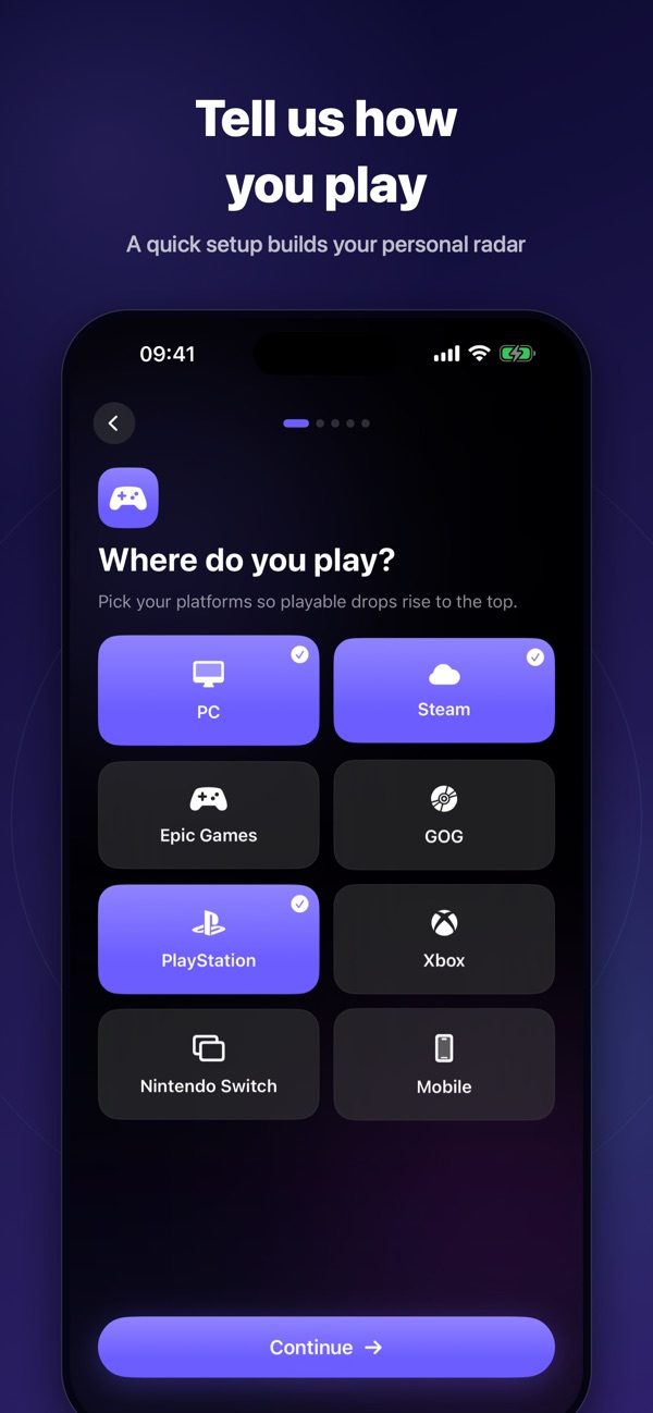 Game Drop Radar ekran görüntüsü 2
